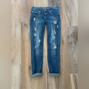 Hydraulic brand skinny distressed jeans